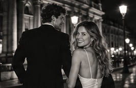 Foto van het bruidspaar